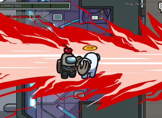 Screenshot from Among Us game